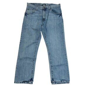 Lee Dungarees Men's 34x30 Jeans Relaxed Straight Fit Blue Denim Jeans Pants NWT